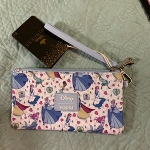 Loungefly Princess Wristlet - NWT